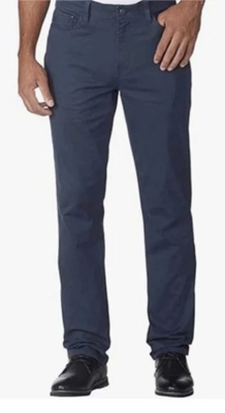 English Laundry Walker Men's Blue Pants 34x32 Straight Leg Cotton Casual Chinos